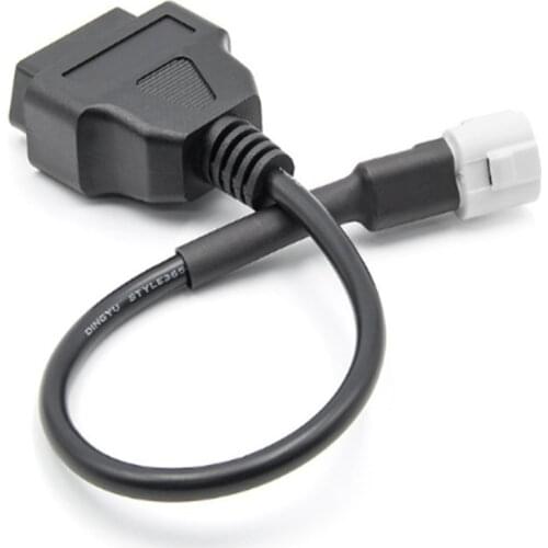 3 Pin to 16Pin OBD2 Fault Code Scanner Motorcycle OBD Connector Cable for Yamaha Standard III X-MAX N-MAX MT-125 YS-125 X-MAX300