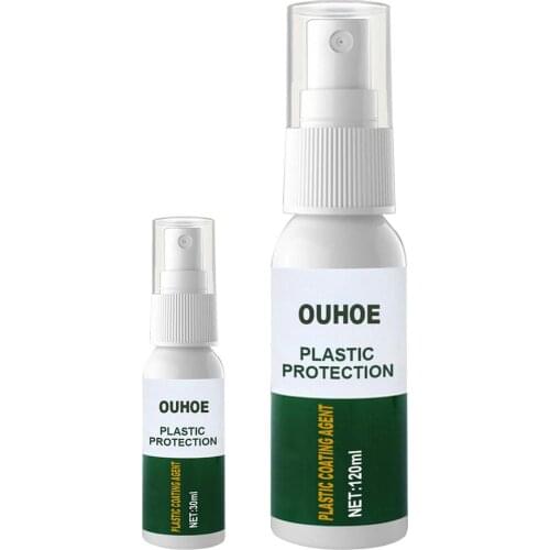 30/120ML Interior Wax Retreading Agent Dustproof Leather Instrument Panel Repair Refurbishment Reducing Maintenance Agent Polish