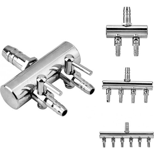 Aquarium Stainless Steel Steel Lever Oxygen Durable Pump Accessories Splitter Air Flow Control For Aquarium Fish Tank