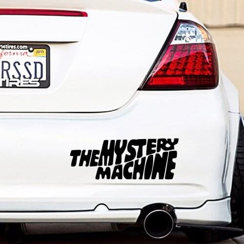 Car mysterious Machine Sticker voiture Vinyl Sticker for rearview mirror car head hood window decoration external accessories