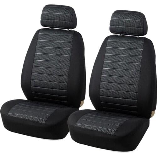 Front Car Seat Covers Airbag Compatible Universal Fit Most Car SUV Car Accessories Car Seat Cover for Toyota 3 color