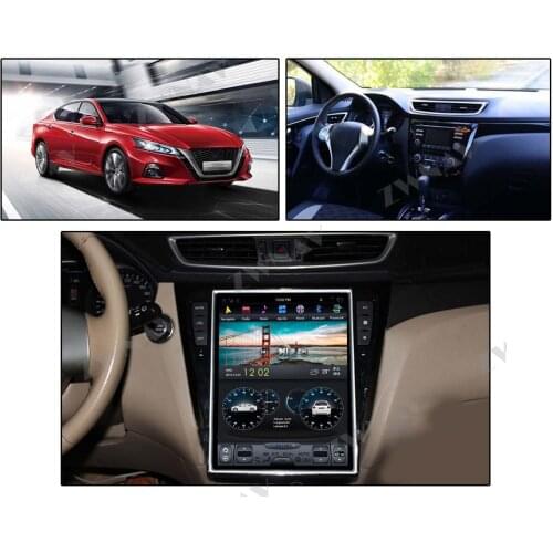 For NISSAN Qashqai 2013-2019 Tesla Style Android 9.0 6 Core Car GPS Navigation Stereo Head Unit Multimedia Player Auto Radio DSP