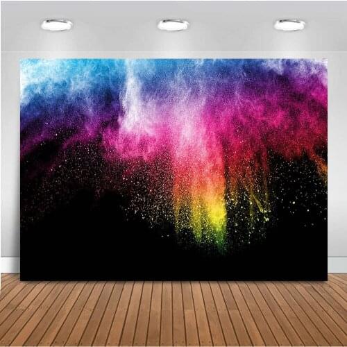 Neoback Oil Painting Backdrop for Photography Fireworks Photo Shoot Background for Photographers Studio Newborn Birthday Party