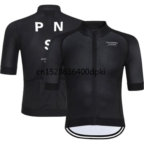 PNS Cycling Jerseys Mens Short Sleeve Cycling Shirts Bicycle Clothes Bike Shirt MTB Wear Sleeves With Italy MITI Grippers
