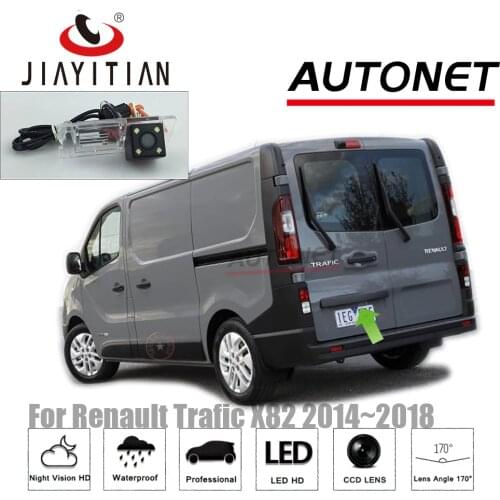 JIAYITIAN rear view camera For Renault Trafic X82 2014~2018 Van Combi CCD Night Vision/ License Plate Camera/Reverse Camera