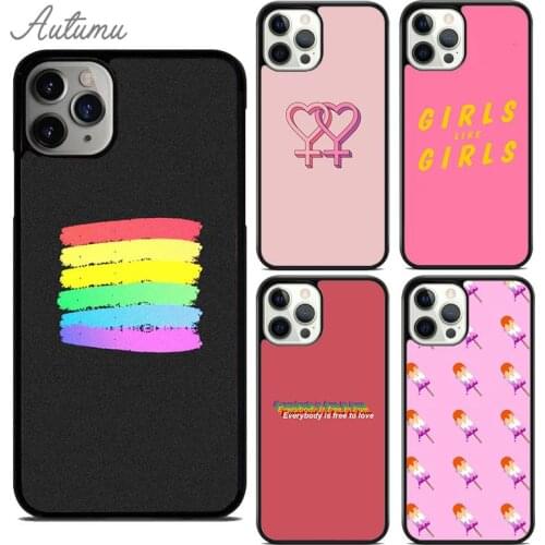 Girls Like Girls Lesbian LGBT Phone Case for iPhone 11 12 Pro Max mini X XR XS SE 2020 5 6S 7 8 Plus Samsung S9 S10 Cover shell