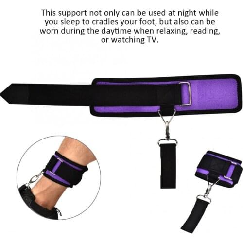 Foot Night Splint Posture Correctors Adjustable Drop Orthosis Ankle Postural Support Pain Relief Braces Foot Pedicure Orthotics