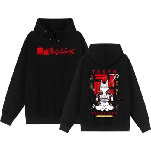 2021New Manga Japanese Anime Tokyo Revengers Print Hoodie Mens Womens Streetwear Harajuku pullover Hoodie Anime Fleeces