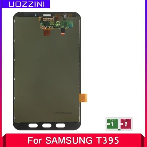 2 Pcs LCD For Samsung Galaxy Tab Active 2 T395 SM-T395 Full Touch Screen Digitizer LCD Display Panel Assembly Replacement Parts