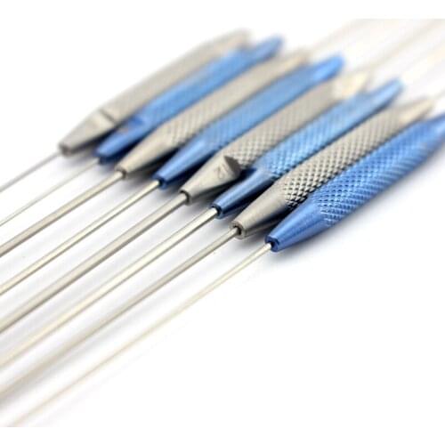 Ophthalmology Lacrimal Tract Probe Microsurgical Instruments Stainless Steel Titanium Alloy Double-ended Probe