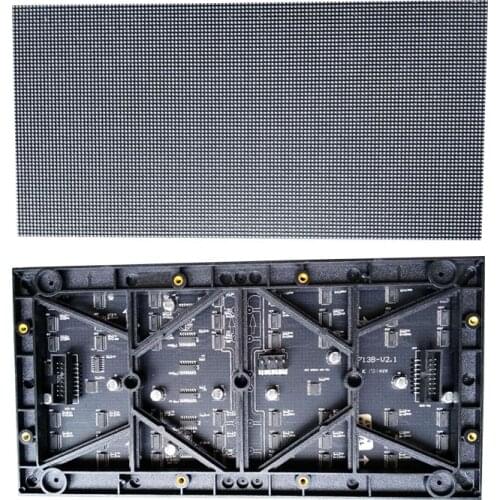 P2 indoor 256*128mm module full color led matrix 128*64dots mini display sign 1/32S SMD2121 advertising panel P2 P2.5 P3 P4