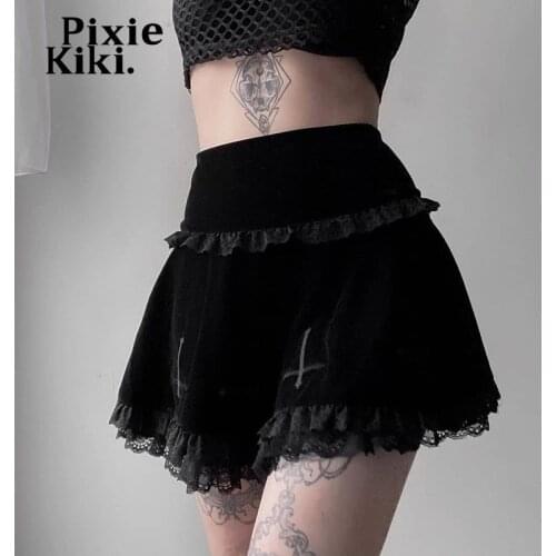 PIXIEKIKI Women's Pleated Skirts