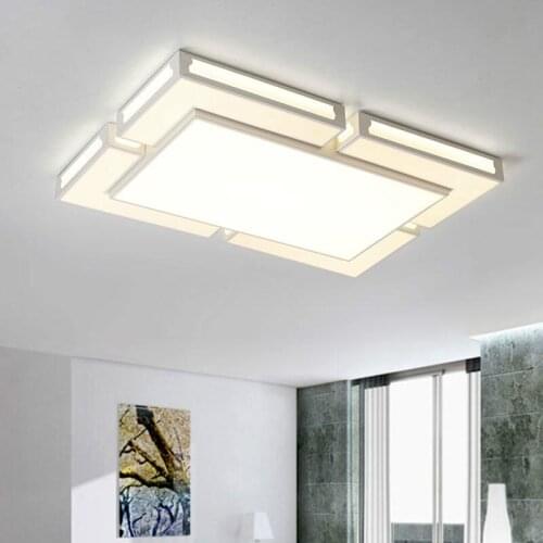 Modern Led Ceiling Lights For Living Room Study Room Bedroom Home Dec AC90-260V led-lamp ceiling-lights Led Ceiling Lamp
