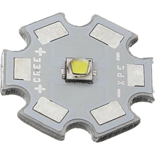 1PCS 5W Cree XPG2 XP-G2 High Power LED Emitter Diode, Cool White on 8mm/ 12mm/ 14mm/ 16mm/ 20mm PCB for Flashlight Bulb Lighting