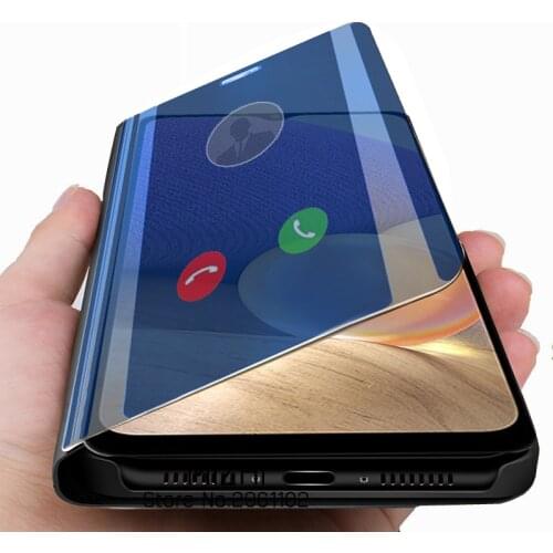 Sansung a32 5g case Smart mirror flip case for samsung galaxy a 32 a32 32a 5g samsun galaxi a32 2021 magnetic stand cover coque