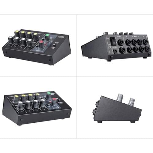 8 Channel Sound Universal Digital Mixer Adjusting Microphone Mixing Console Mono/Stereo Mono/Stereo EU/US Plug