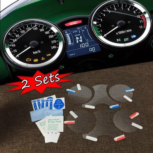 2 SET For Kawasaki Z900RS 2021 2020 2019 2018 2017 Motorcycle Accessories Dashboard Cover Cluster Scratch Film Screen Protector
