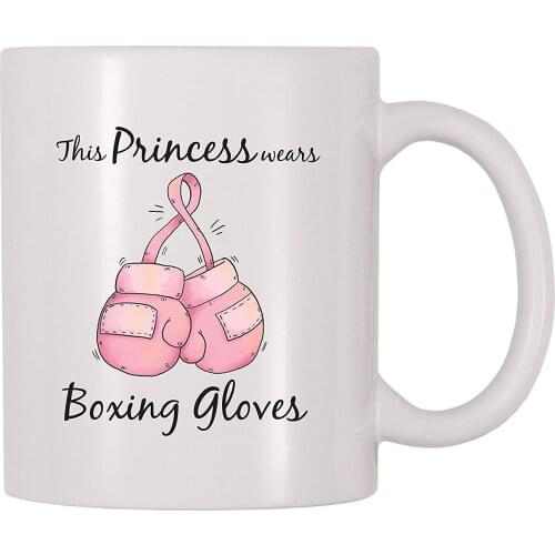 This Princess Wears Boxing Gloves Coffee Mug (11 oz)