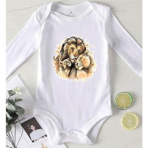 Newborn Clothing Cartoon Print Baby Stuff Kids' Things New Born Toddler Jumpsuit Cotton Bodysuit for Newborns Cotton