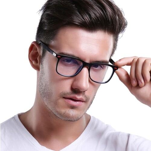 TR90 Anti-blue Light Square Glasses Frames Men Women Optical Fashion Computer Glasses 50135