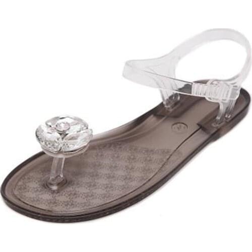 Wholesale Korean version of new thong sandals bottom Roman Womens shoes feet flat slippers wild beach student shoes fashion