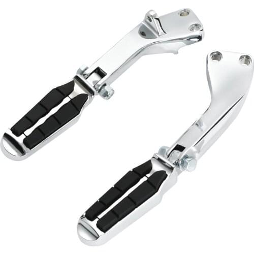 Motorcycle Passenger Foot Peg Mounting Bracket Footpegs For Harley Dyna Super Glide 2007-2010