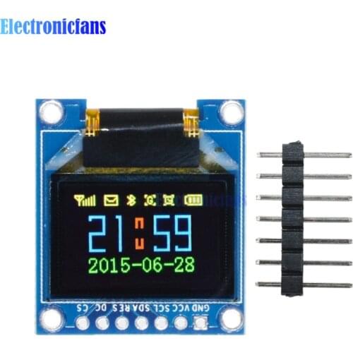 0.95 Inch 96*64 SPI Full Color OLED Display 7pin DIY Module 96x64 LCD For Arduino SSD1331 Driver IC 3.3V 5V Top Quality