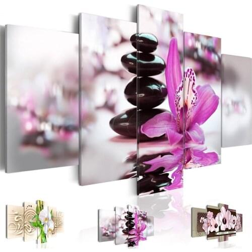 Full Square Round Daimond Mosaic Rhinestone Embroidery Stone Light Purple Butterfly Orchid Flower 5d diy diamond painting