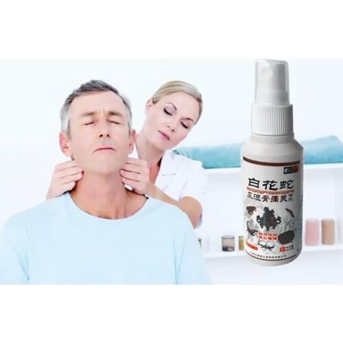 Cool Feeling Snake Venom Osphyalgia Joint Pain Frozen Shoulder Massage Essential oil Magnetotherapy Musk Spray 80ml New Arrival