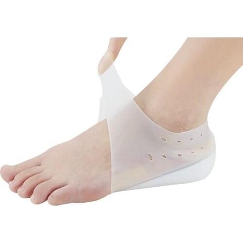 Invisible Height Increased Insole Silicone Heel Socks for Women Men insoles 2-3cm insoles for plantar fasciitis feet care tool