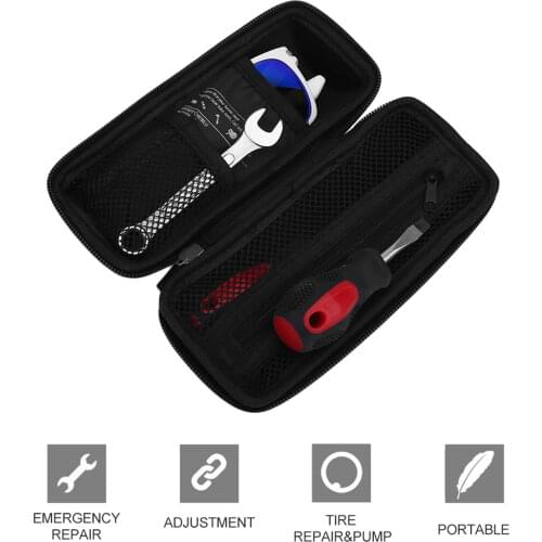 Bike Repair Tools Bag Case Waterproof Cycling Maintenance Pack Box Keys Repair Tools Bike Storage Box