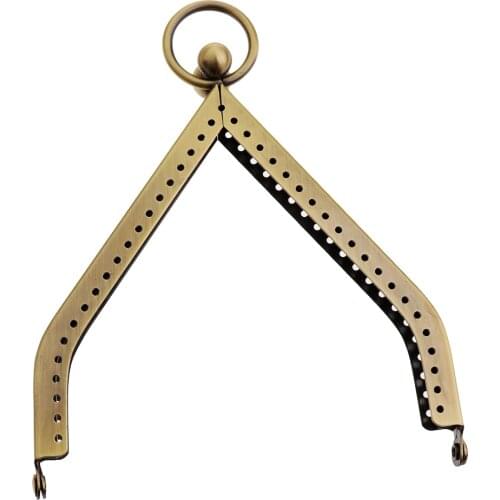 Purse Bag Triangle House Shape Frame Bag Accessories 11cm DIY