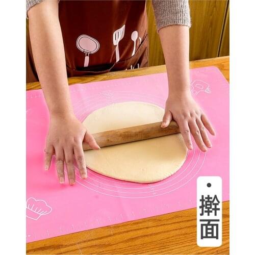 Thicken Kneading Pad Baking Tools Food Grade Silicone Chopping Board Nonstick Make Noodles Roll Surface Cake Board