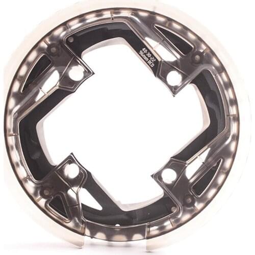 Bicycle Chainwheel Hollow Crankset 40T/30T Replacement Sprocket 9/10 Speed Steel Aluminum 3-Pieces Chainring Bike Accessories
