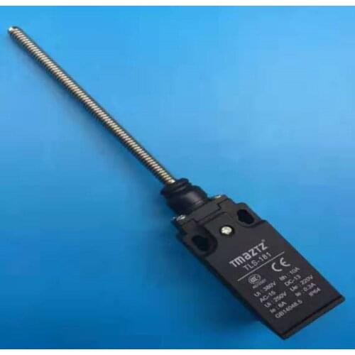 High quality economic economic ，plastic type limit switch TLS-181 stainless steel roller,Flush head and spring travel switch