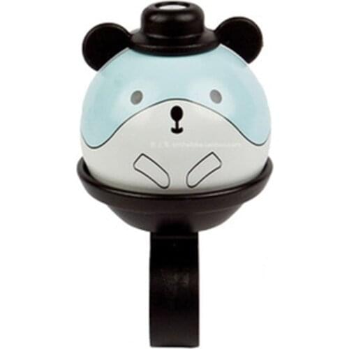 Ywengouy Cute Cartoon Panda Head Bike Bell Children Balance Car Bicycle Hand Press Small