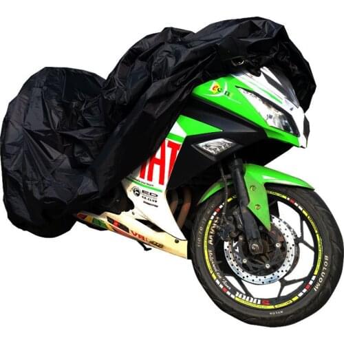 210T Motorcycle Cover Waterproof Dustproof Motor Scooter Cover S-4XL Outdoor Universal Protective Cover Various Colour