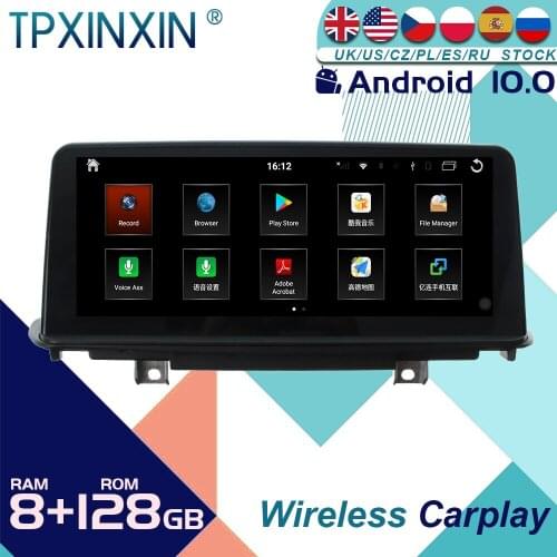 For BMW X5/X6 2014-2018 Android 10 Car Stereo Radio with Screen Radio Player Car GPS Navigation Head Unit Carplay
