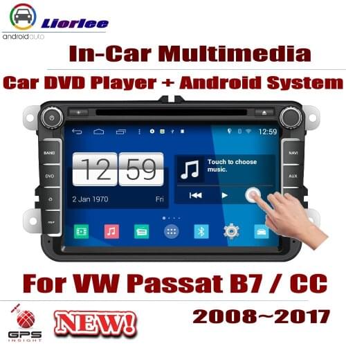 For VW Passat B7/CC 2008-2017 Car Android DVD GPS Player Navigation System HD Screen Radio Stereo Multimedia