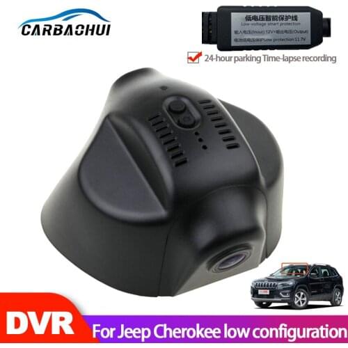 Car DVR Wifi Video Recorder Dash Cam Camera For Jeep Cherokee KL 2016 sport version low configuration high quality Night vision