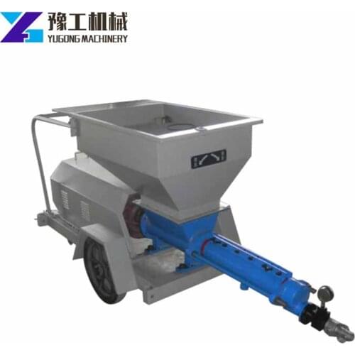 High pressure outlet cement mortar spray machine for wall plastreing