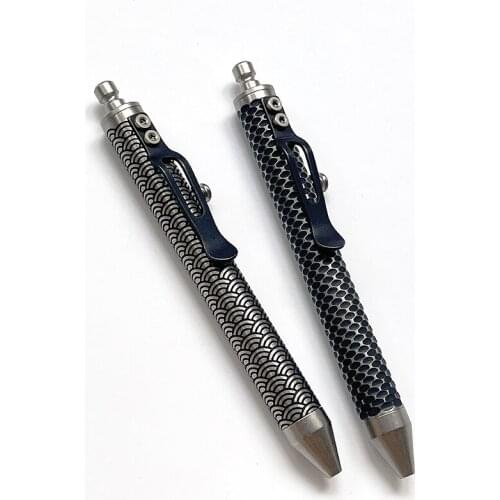 Titanium Alloy Bolt Action Pen EDC Writer