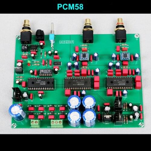 Classic good sound PCM58 18BIT decoder board DAC comparable to PCM63