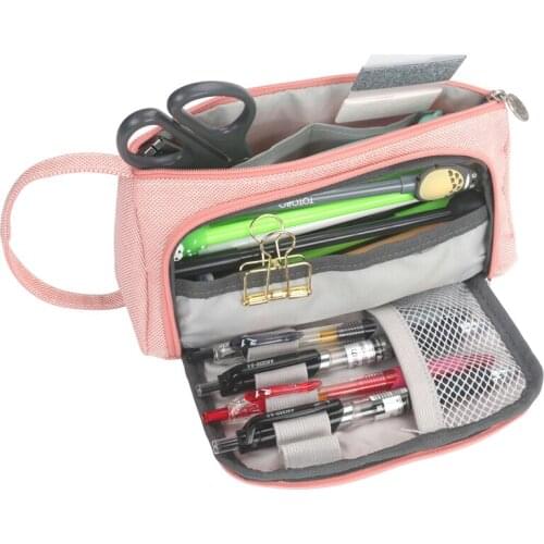 New Super Pencil Case Kawaii Large Capacity Pencilcase School Pen Case Supplies Pencil Bag School Box Pencils Pouch Stationery