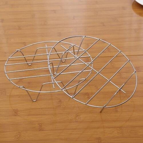 Pot Steamer Stainless Steel Cooking Ware Steaming Rack Kitchen Cookware Round Stand Kitchen Durable Heating Supplies