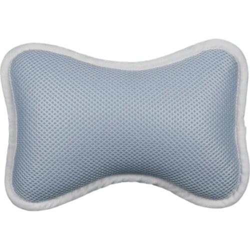 Bath Pillow Non-Slip Suction Cups BoneShape Air Mesh Bathtub Spa Pillow Cushion For. Neck Back Head & Shoulder Support Relaxing