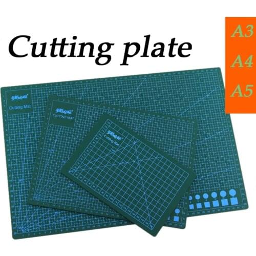 PVC Model Making Cutting Pad Cutting Board Carving Patchwork Tools Handmade Diy Accessory Clay Backing A3 A4 A5 1PC