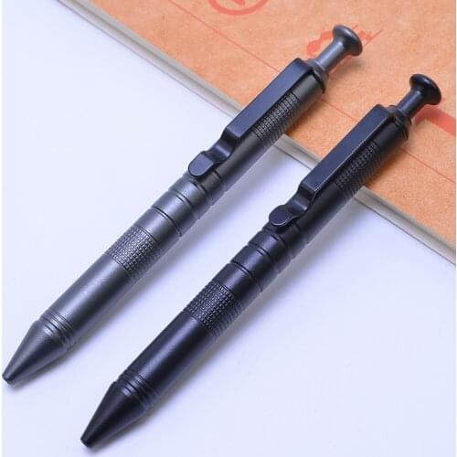 Outdoor Personal Tactical Pen Portable Multi-function High Hardness High Quality Aluminum Alloy Security Protection Pen
