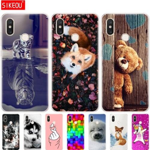 Silicon Phone Case For Xiaomi mi 8 6.21'' Case soft TPU Back Cover For Xiaomi mi 8 SE 5.88" Coque bumper For Xiaomi mi8 pro bags