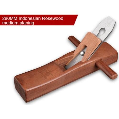 Mahogany Carpenters Planer Mini Planer 127MM 280MM Middle Planer Manual Planer Planer Push Planer Woodworking Tools